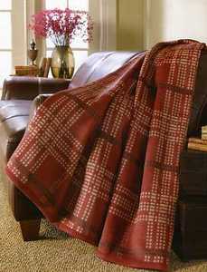 cozy plaid blanket