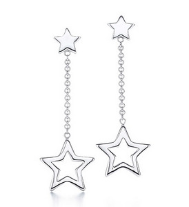 Star Link  drop earrings