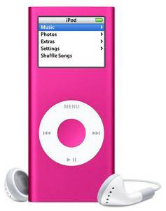 розовый iPod