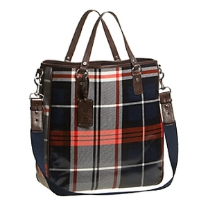 TOMMY HILFIGER Online Store - USA-Bogat Tartan Plaid Tote