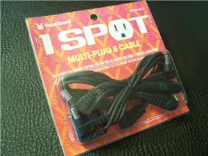 VISUAL SOUND ONE 1 SPOT MULTI-PLUG 8 CABLE