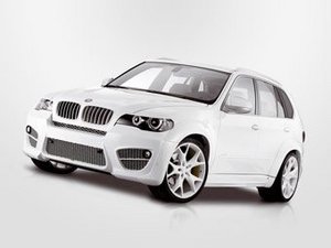 BMW X5 беленькая