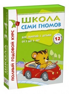 Полный годовой курс занятий с детьми 3–4 лет (12 книг )