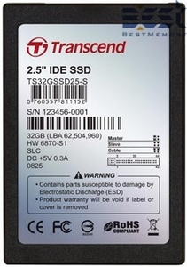 SSD, 2.5", IDE 32Gb