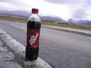 ящик Dr.Pepper