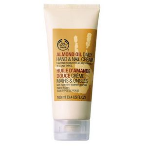 крем для рук the body shop с миндальным маслом