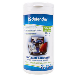 Чистящие салфетки Defender CLN 30600