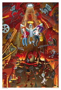 Bowels of Hell Giclee Print (Canvas)