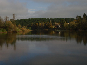 в деревню