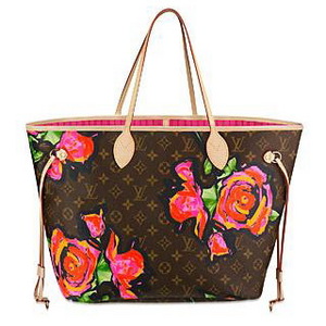 Louis Vuitton Monogram Roses Neverfull MM