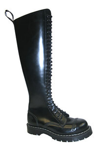 Grinders - "The Queen" - 30 Hole Boot (Black) (GRB31) (Size 5)