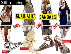 gladiator sandals