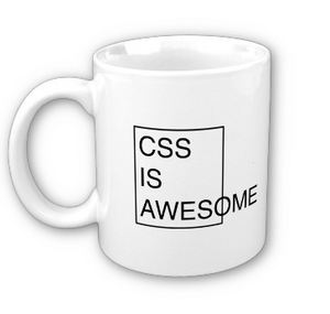 CSS IS AWESOME Mug