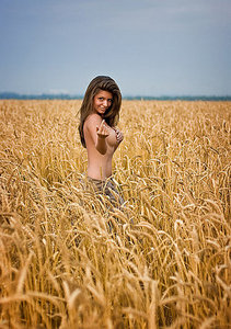 nude photosession на природе