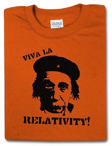 Футболку  Viva la Relativity!