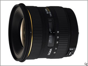 Sigma 10-20 mm f/4-5.6 EX DC HSM