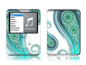 Наклейка на ipod nano третьего поколения