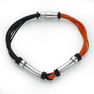 Rubber Bracelet with Magnetic Clasp