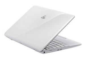 ASUS Eee PC 1008 White Seashell