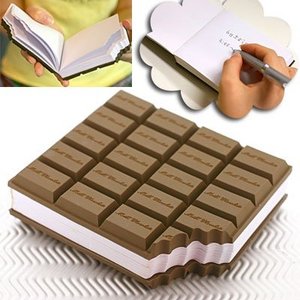 Chocolate notebook, YUMMY!!!