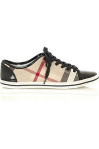 Burberry Check canvas sneakers