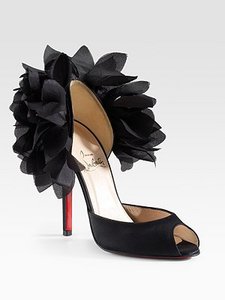 Christian Louboutin Carnival d'Orsay Peep-Toe Pumps