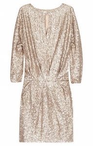 cotton glittering dress