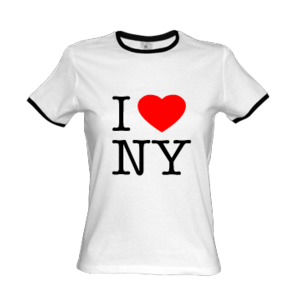 футболка "I love NY"