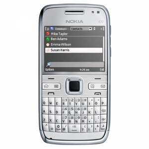 Nokia E72 Zircon white Navi