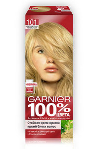 краска garnier 100%цвета, цвет 101