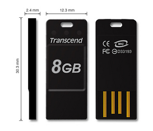 Флешка Transcent  JetFlash T3 8GB