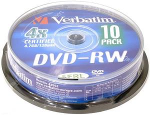 DVD+RW болванки