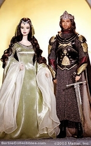 Barbie® and Ken® as Arwen and Aragorn in The Lord of the Rings