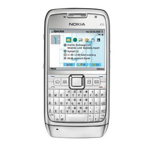 Nokia E71 White Steel