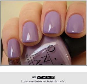 OPI Do You Lilac It?