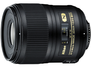 Объектив NIKON AF-S 60 mm f/2.8 G ED Micro