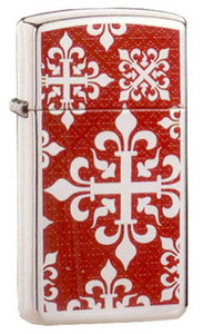 Zippo Slim Floral