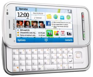 Nokia C6 белый