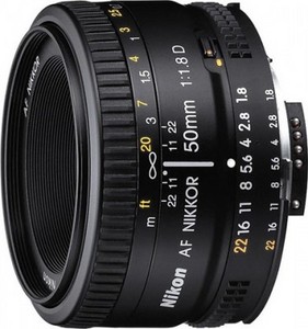 Nikon AF Nikkor 50mm f/1.8D