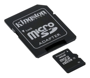 Карта памяти Micro SD 4 Гб