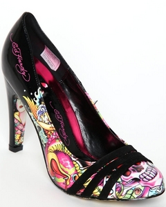 Туфли от Ed Hardy.