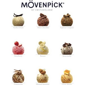 Мороженное "Movenpick "