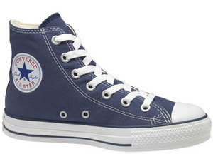 Кеды Converse Chuck Taylor синие высокие размер 37