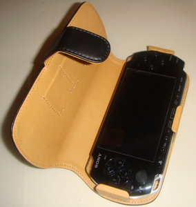 PSP 3000 / Slim & Lite/ Base Leather Case