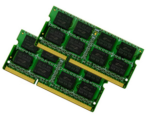 Память 2x2GB SO-DIMM DDR3 PC-8500