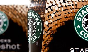 Латте из starbucks