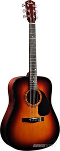 FENDER DG-5 ACOUSTIC SUNBURST акустическая гитара, цвет санберст