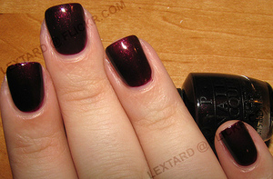 OPI Black cherry chutney