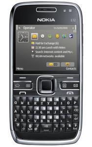 Nokia E72 серебристый