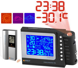 Метеостанция цифровая проекционная RST METEO PROJECTION 705(32705)